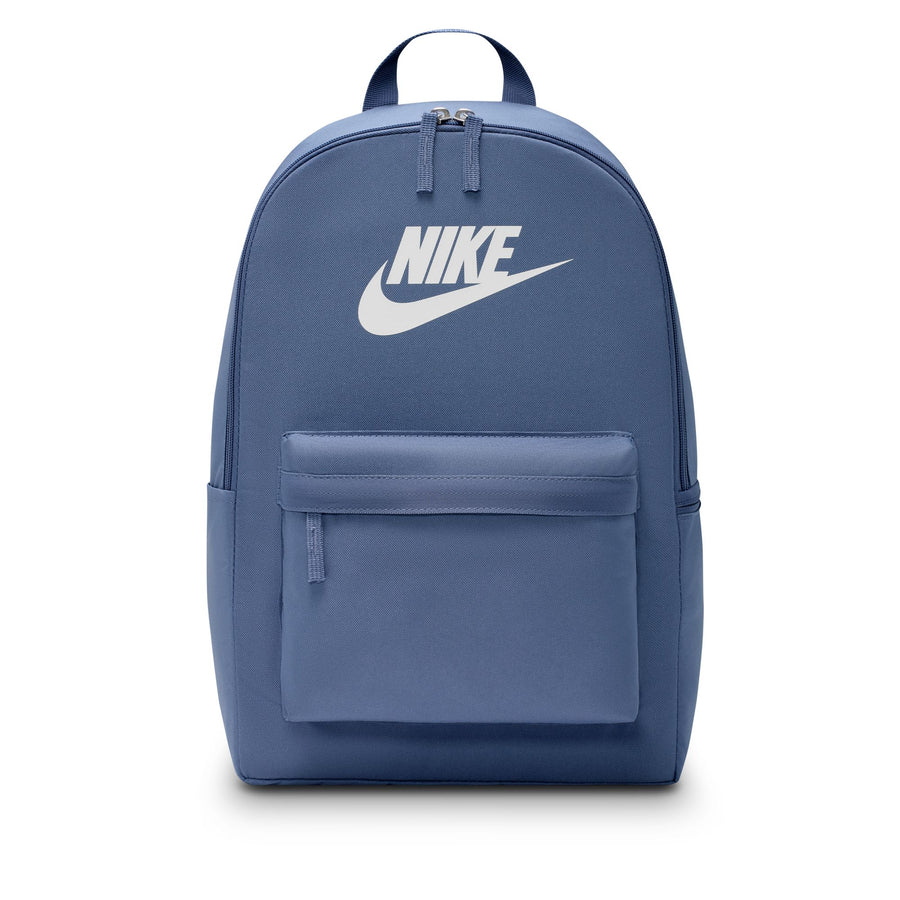 Blue Nike backpack on a white background