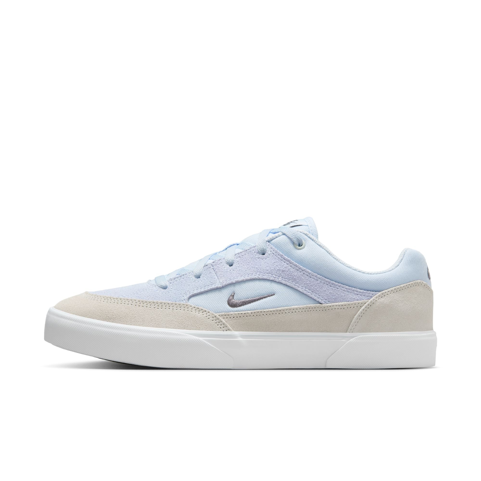 light blue and grey upper nike sb malor with white sole