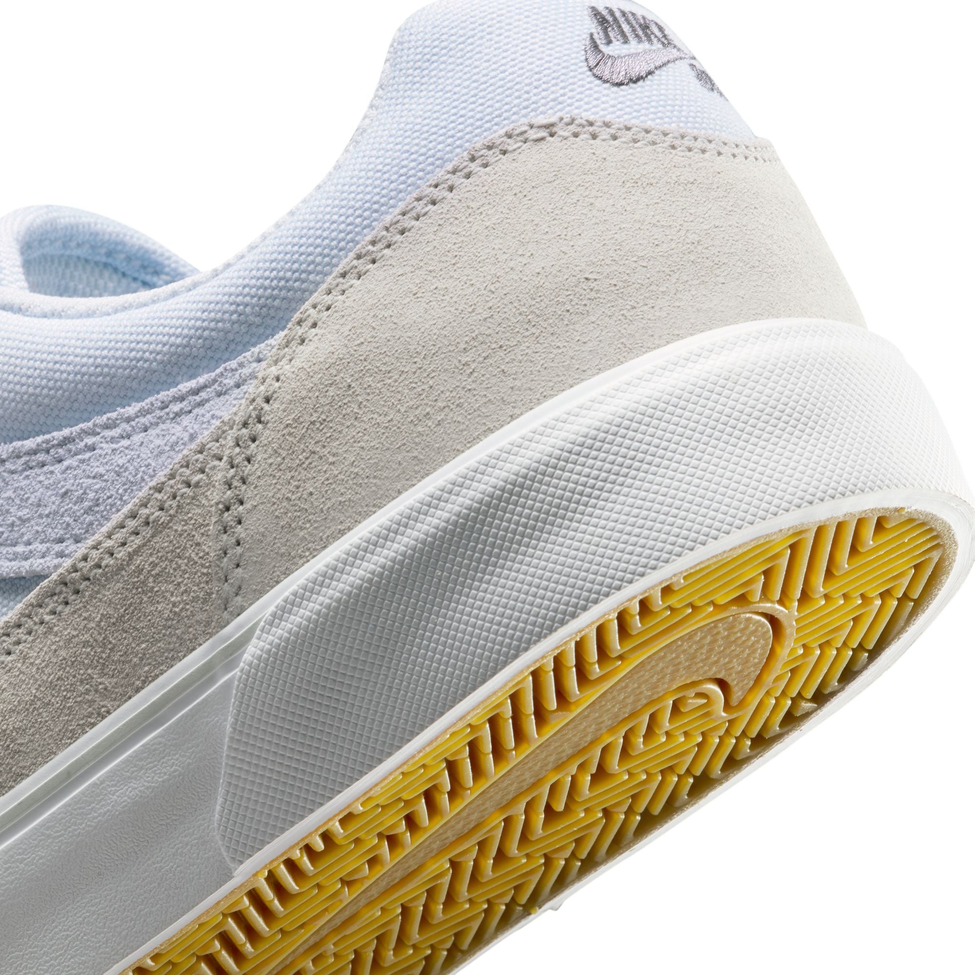 light blue and grey upper nike sb malor with white sole