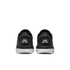 black nike sb ps8 with white swoosh and white sole