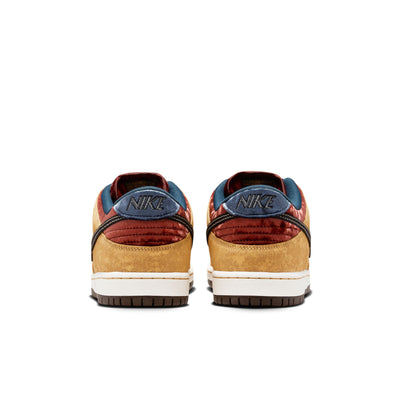 Nike SB Dunk Low Pro "City of Cinema" - Celestial Gold/Black/Dark Team Red/Armory Navy/Baroque Brown