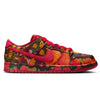 multi-colored nike sb wizard of oz dunk low pro skateboard shoe sneaker