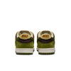 Yuto Horigome Nike SB Dunk Low Pro
Skate Shoes with green and tan suede upper and white and green sole