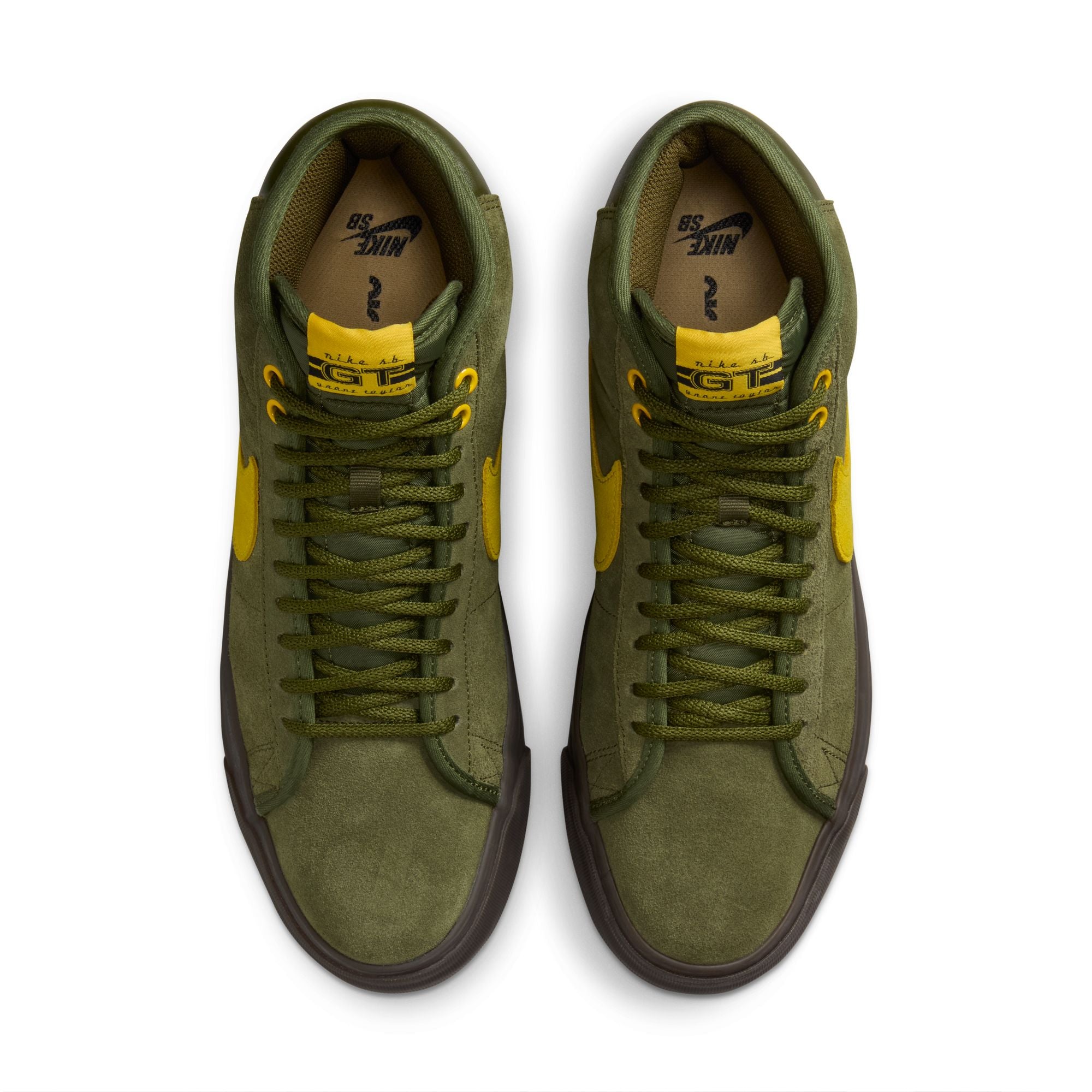 Nike SB X AntiheroZoom Blazer Mid - Green/Amarillo-Rough