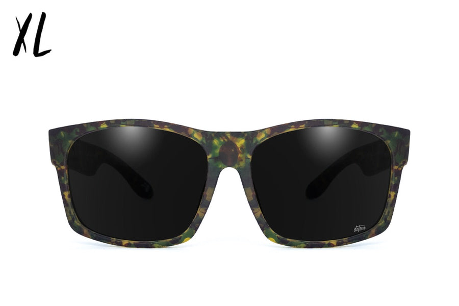 Big Kahuna XL - Green Tortoise - Jet Black Polarized