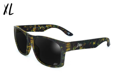 Big Kahuna XL - Green Tortoise - Jet Black Polarized