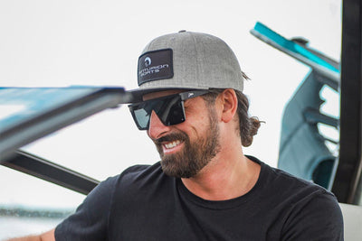 Tidal Wave - Matte Black - Jet Black Lens Polarized