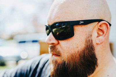 Breach XL Reader - Matte Black - Jet Black Polarized ANSI Z87+