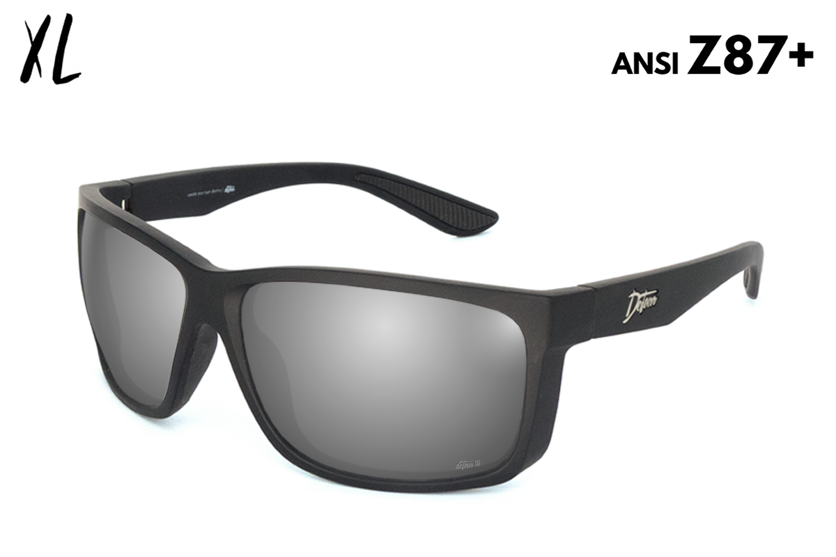Breach XL - Matte Black - Silver Bullet Polarized ANSI Z87+