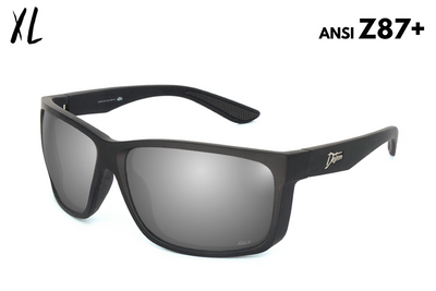 Breach XL - Matte Black - Silver Bullet Polarized ANSI Z87+