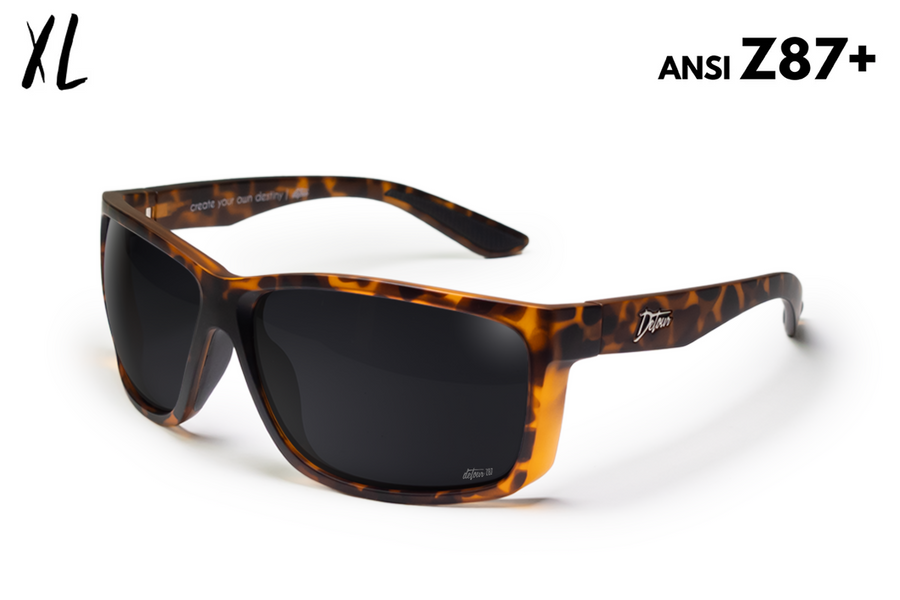 Breach XL - Tortoise Shell - Jet Black Polarized ANSI Z87+