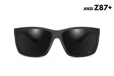 Breach Reader - Matte Black - Jet Black Polarized ANSI Z87+