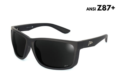 Breach - Matte Black - Jet Black Polarized ANSI Z87+
