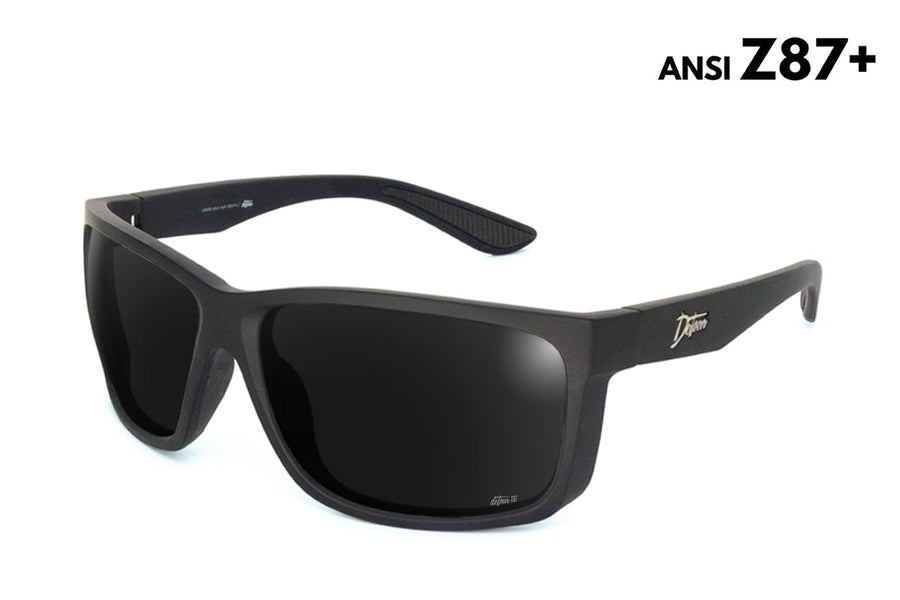 Breach - Matte Black - Jet Black Polarized ANSI Z87+