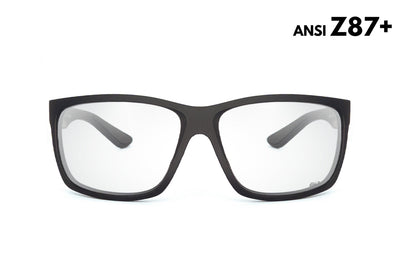 Breach - Matte Black - Clear ANSI Z87+