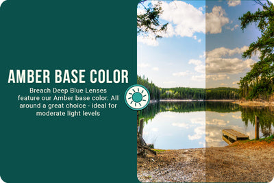 Breach XL - Frosted Gray - Deep Blue Polarized ANSI Z87+