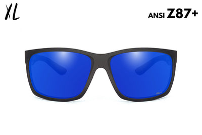 Breach XL Reader - Matte Black - Deep Blue Polarized ANSI Z87+