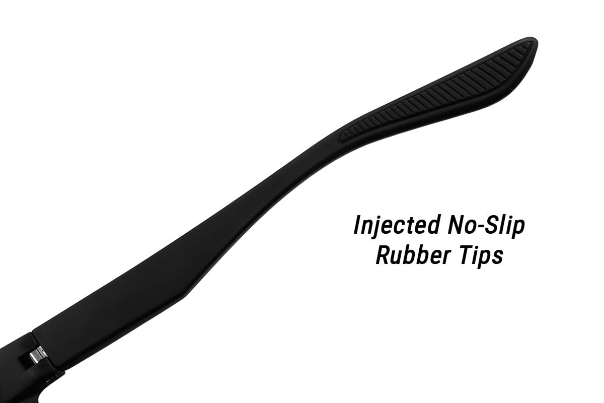 Breach XL - Frosted Gray - Jet Black Polarized ANSI Z87+