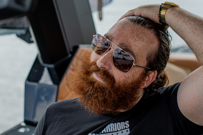 Coastal XL - Gold - Brown Gradient Polarized