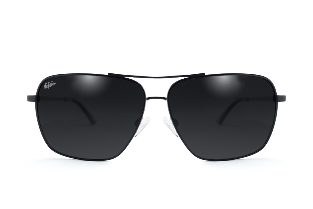 Coastal - Matte Black - Jet Black Polarized