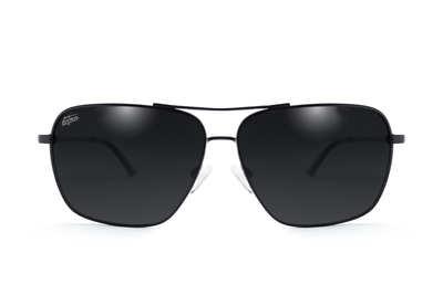 Coastal - Matte Black - Jet Black Polarized