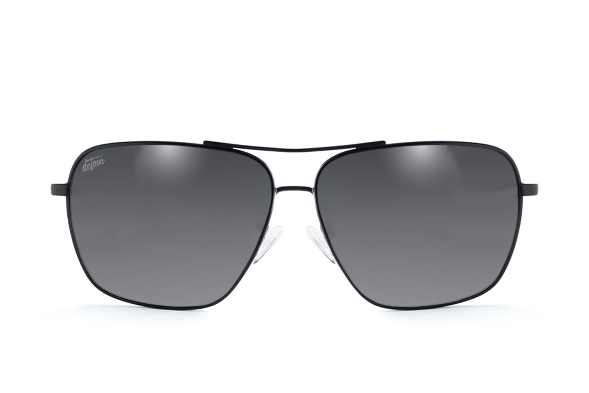 Coastal - Matte Black/Grey Tortoise - Silver Bullet Polarized
