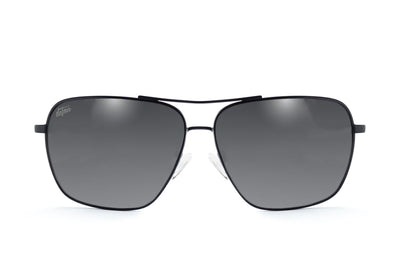Coastal - Matte Black/Grey Tortoise - Silver Bullet Polarized