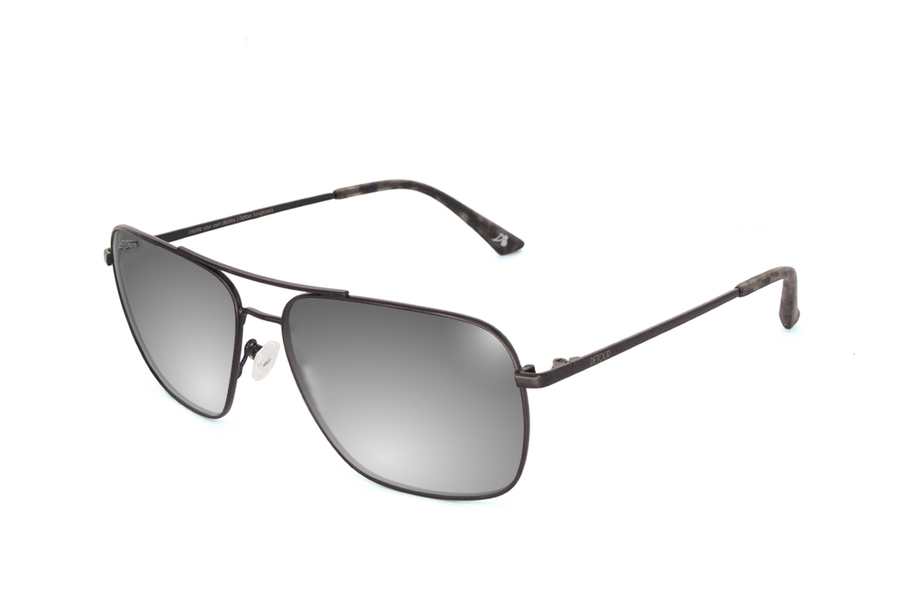 Coastal - Matte Black/Grey Tortoise - Silver Bullet Polarized