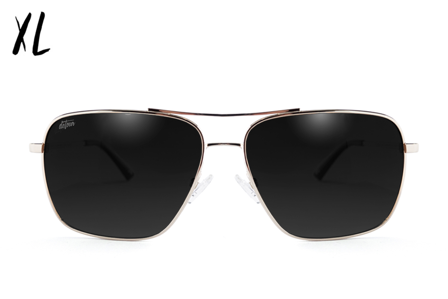 Coastal XL - Gold - Jet Black Polarized