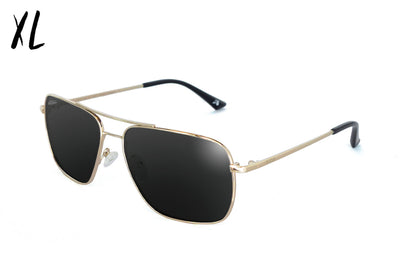 Coastal XL - Gold - Jet Black Polarized