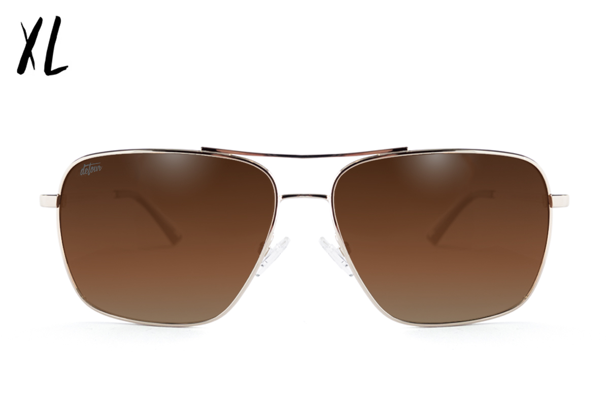 Coastal XL - Gold - Brown Gradient Polarized