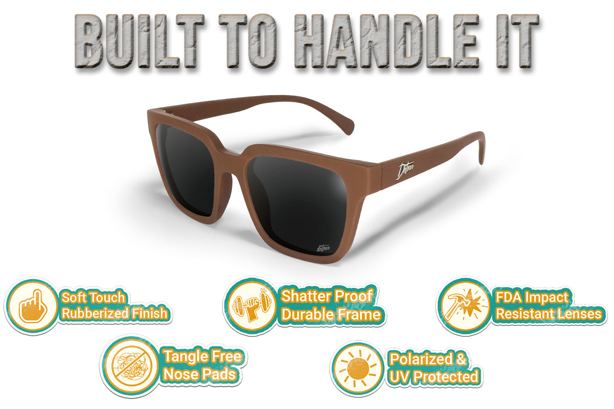 Cove - Tortoise Fade - Jet Black Polarized