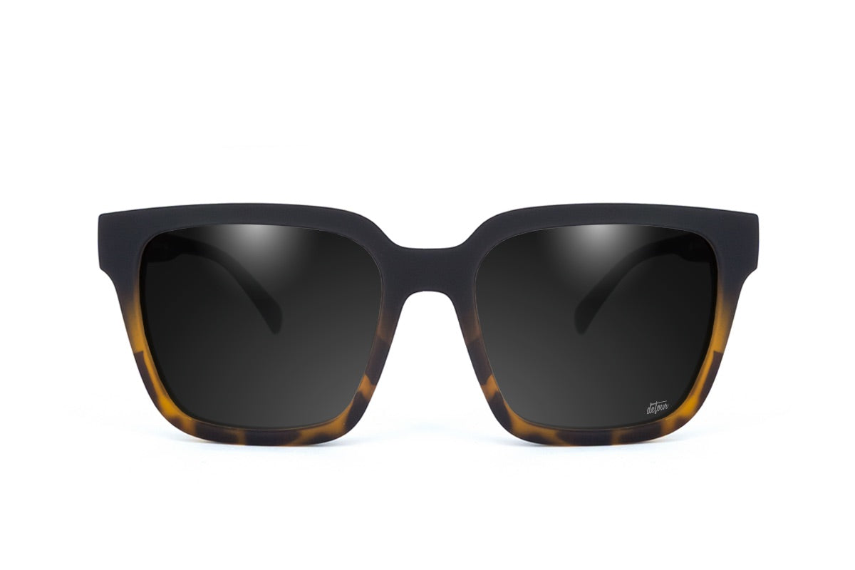 Cove - Tortoise Fade - Jet Black Polarized