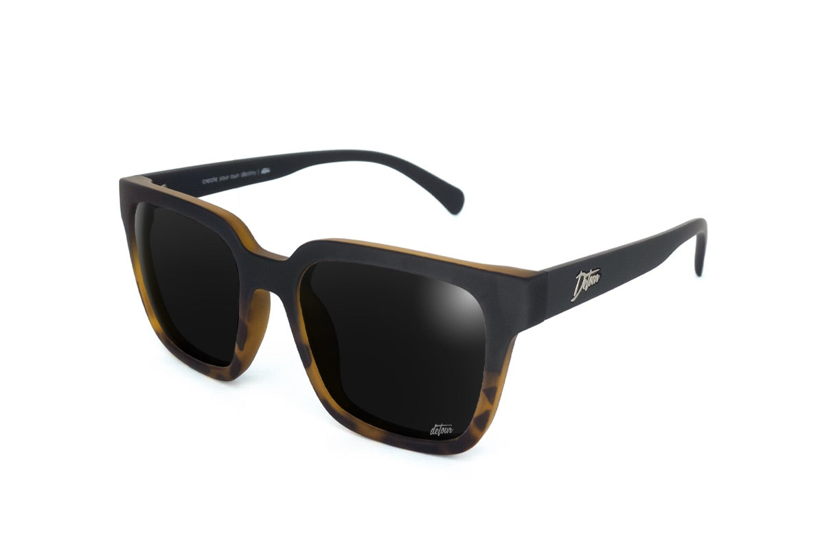Cove - Tortoise Fade - Jet Black Polarized