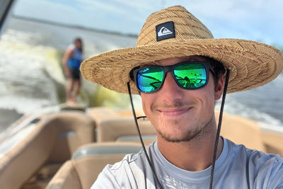 Eminence - Matte Black - Green Lens Polarized