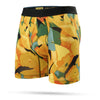 yellow floral patterned men's Stance Butter Blend Boxer Brief underwear