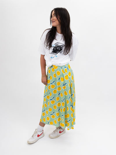 Compania Fantastica Lemons Midi Skirt