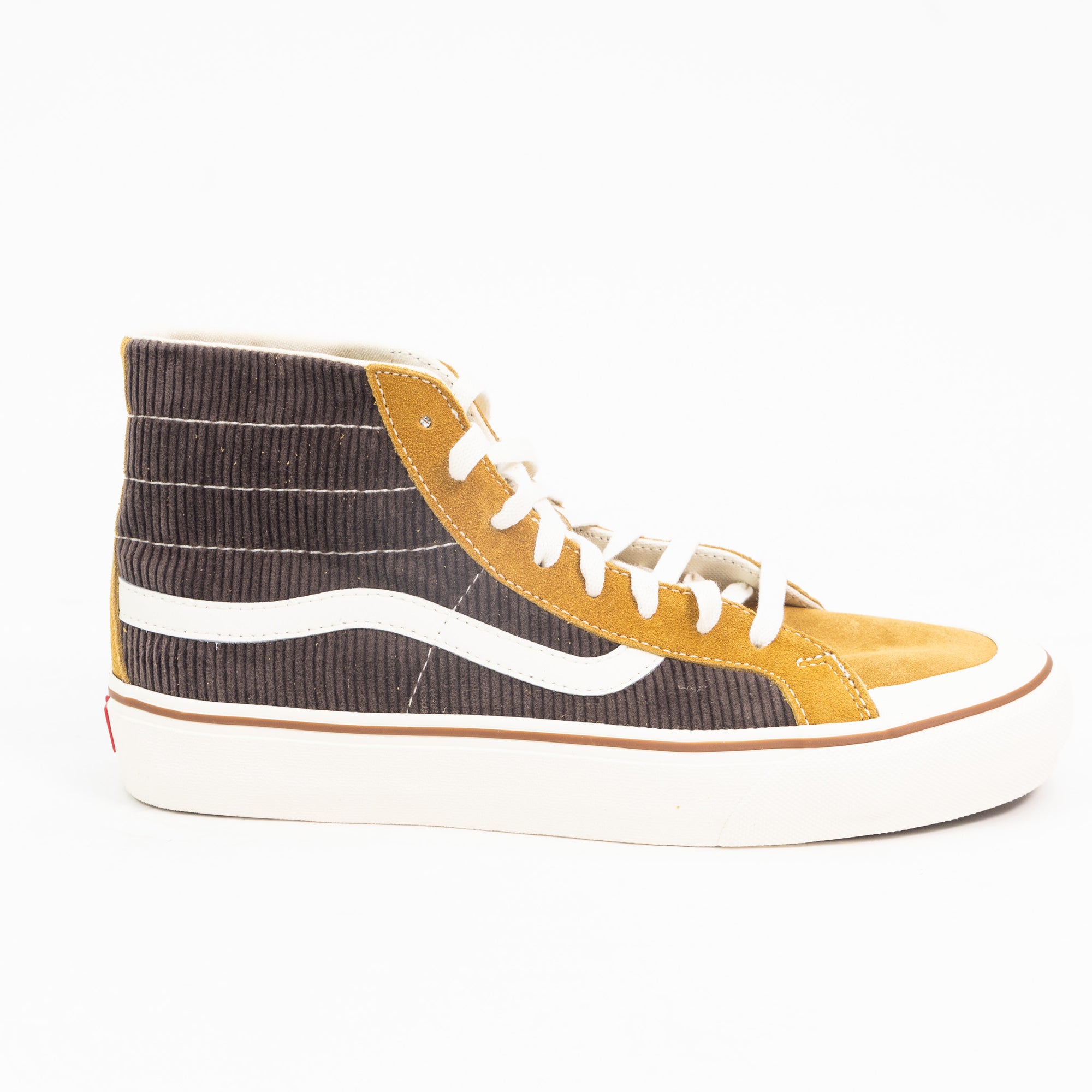 Shoes Light Yellow Vans High Top Vans Sk8-Hi 138 Decon VR3 SF Salt