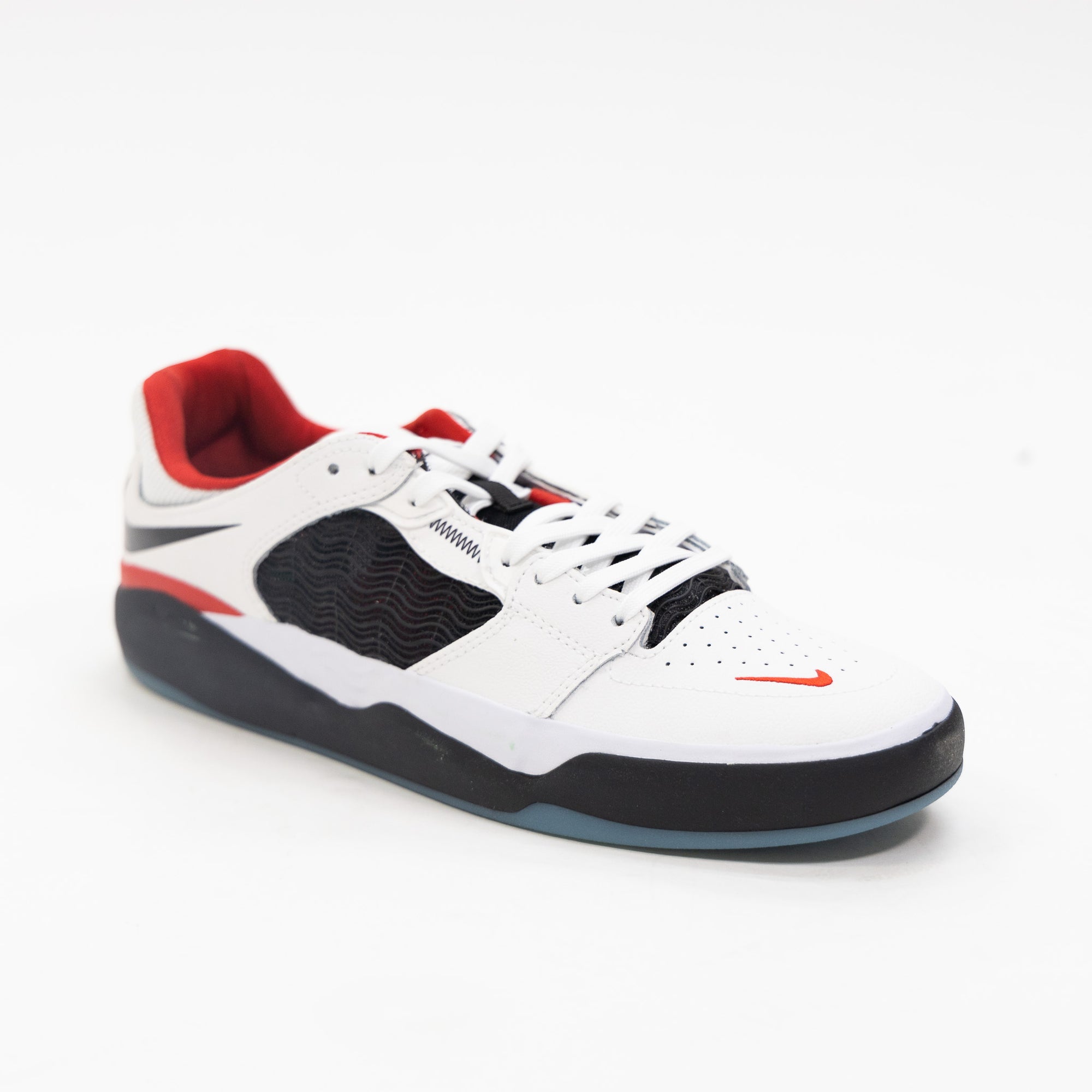 Nike SB Ishod Wair Premium White Black University Red Black