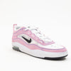 pink and white nike sb ishod wair air max 2 with white sole and blue contrast stitching