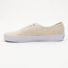 off white linen vans women's authentic low top shoe with white sole