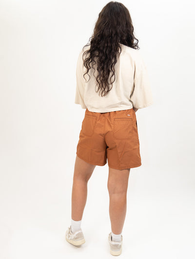 orange women's dickies shorts