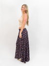 Jacaranda Floral Wide Skirt