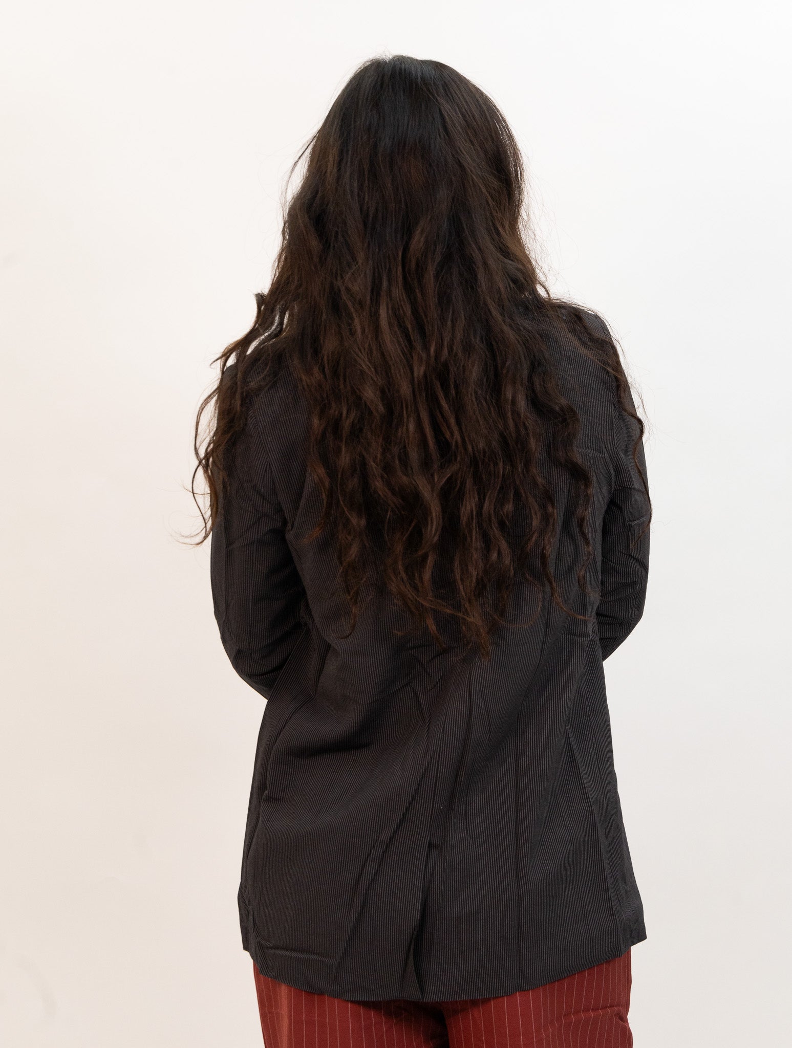 black wild pony women's Pinstripe Suit Blazer