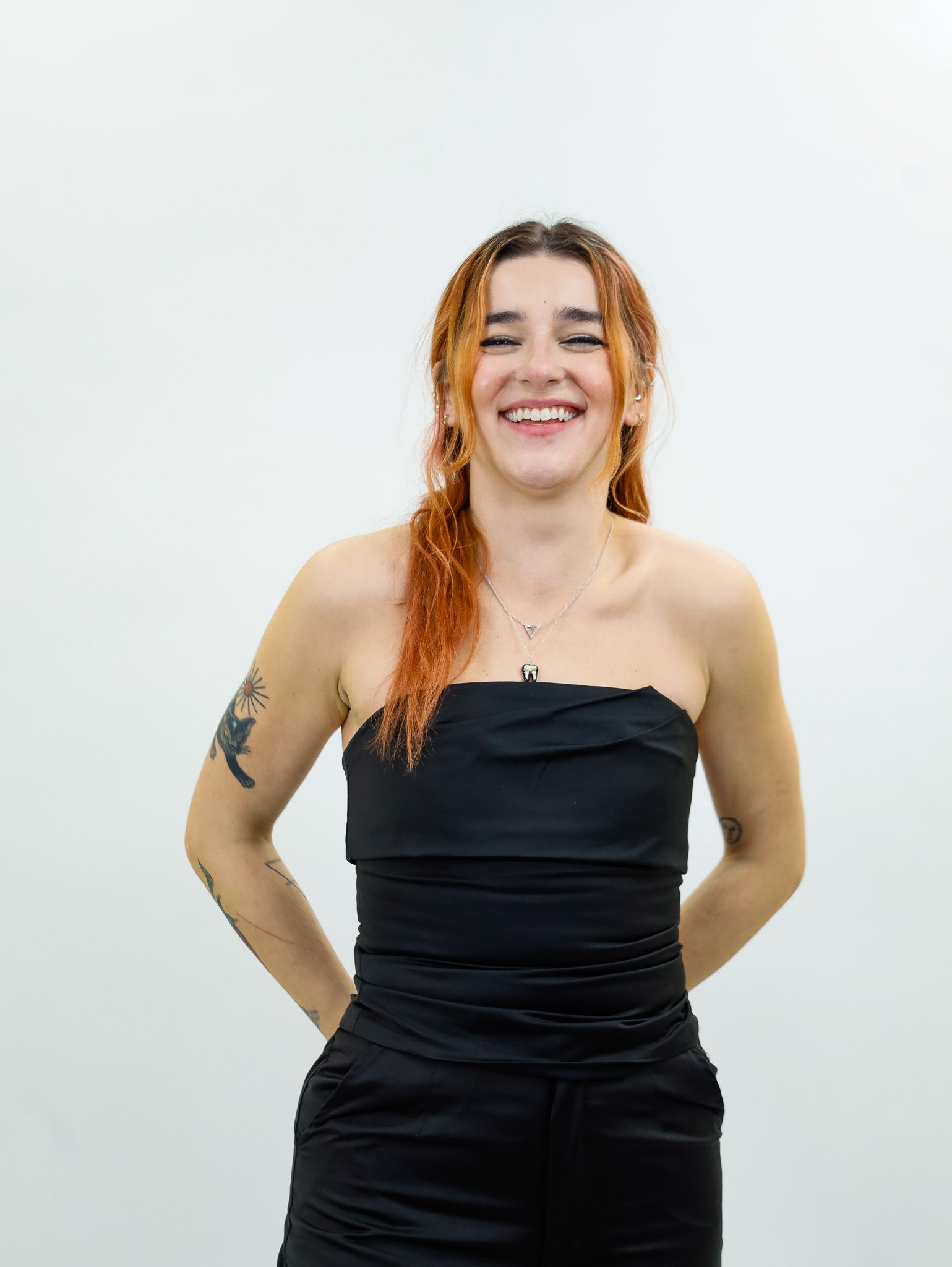 Nia Nathalia Corset  - Black