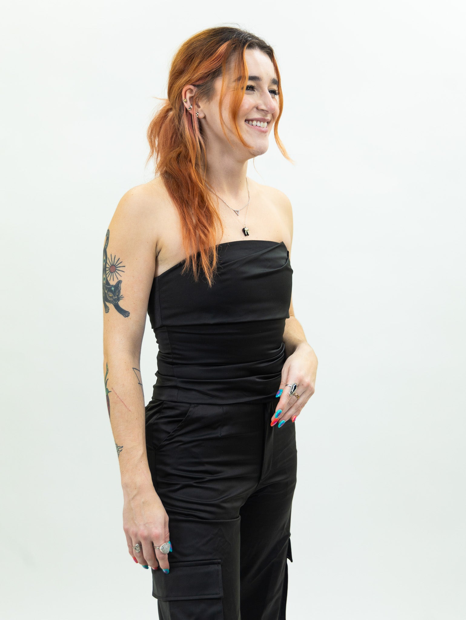 Nia Nathalia Corset  - Black