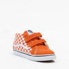 Vans Sk8-Mid Reissue V - (Color Theory Checkerboard) Red Orange