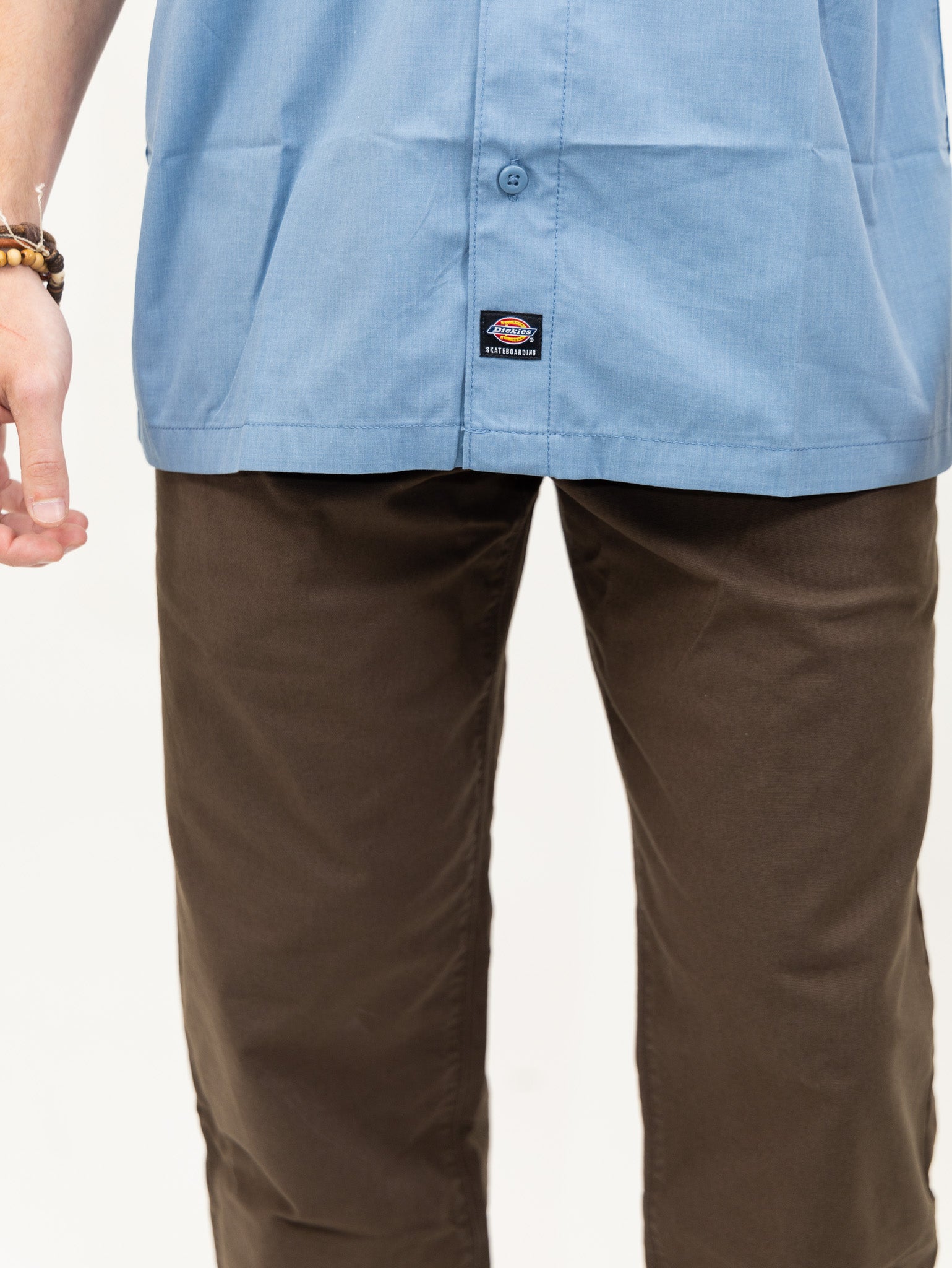 brown volcom x hockey dad men's chino pants