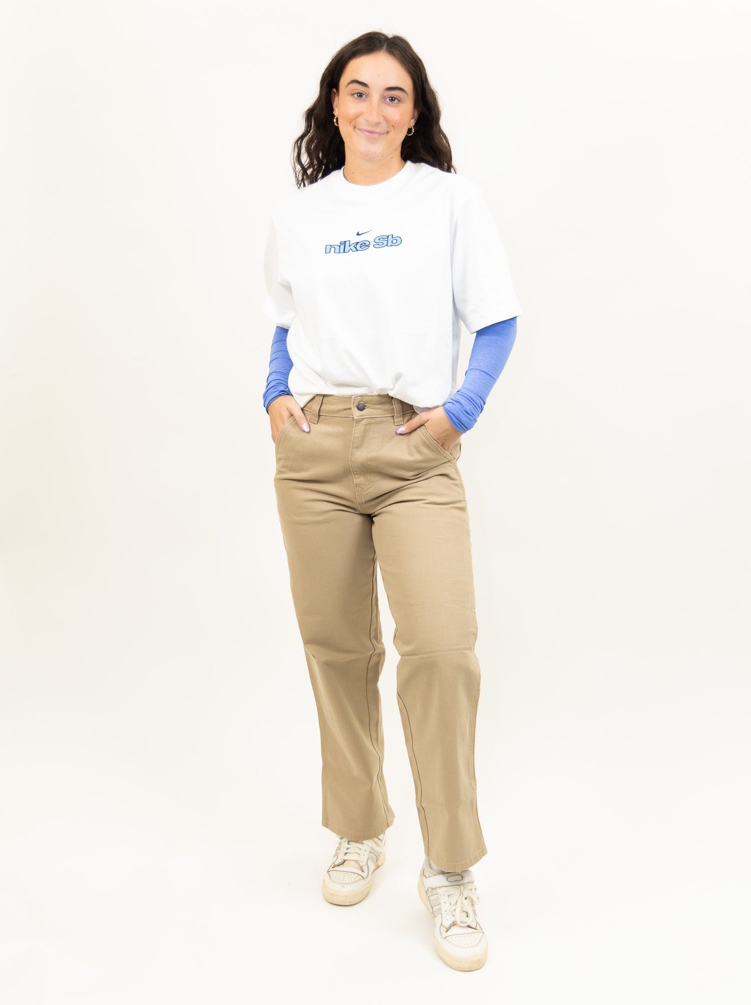 tan dickies canvas pant for women