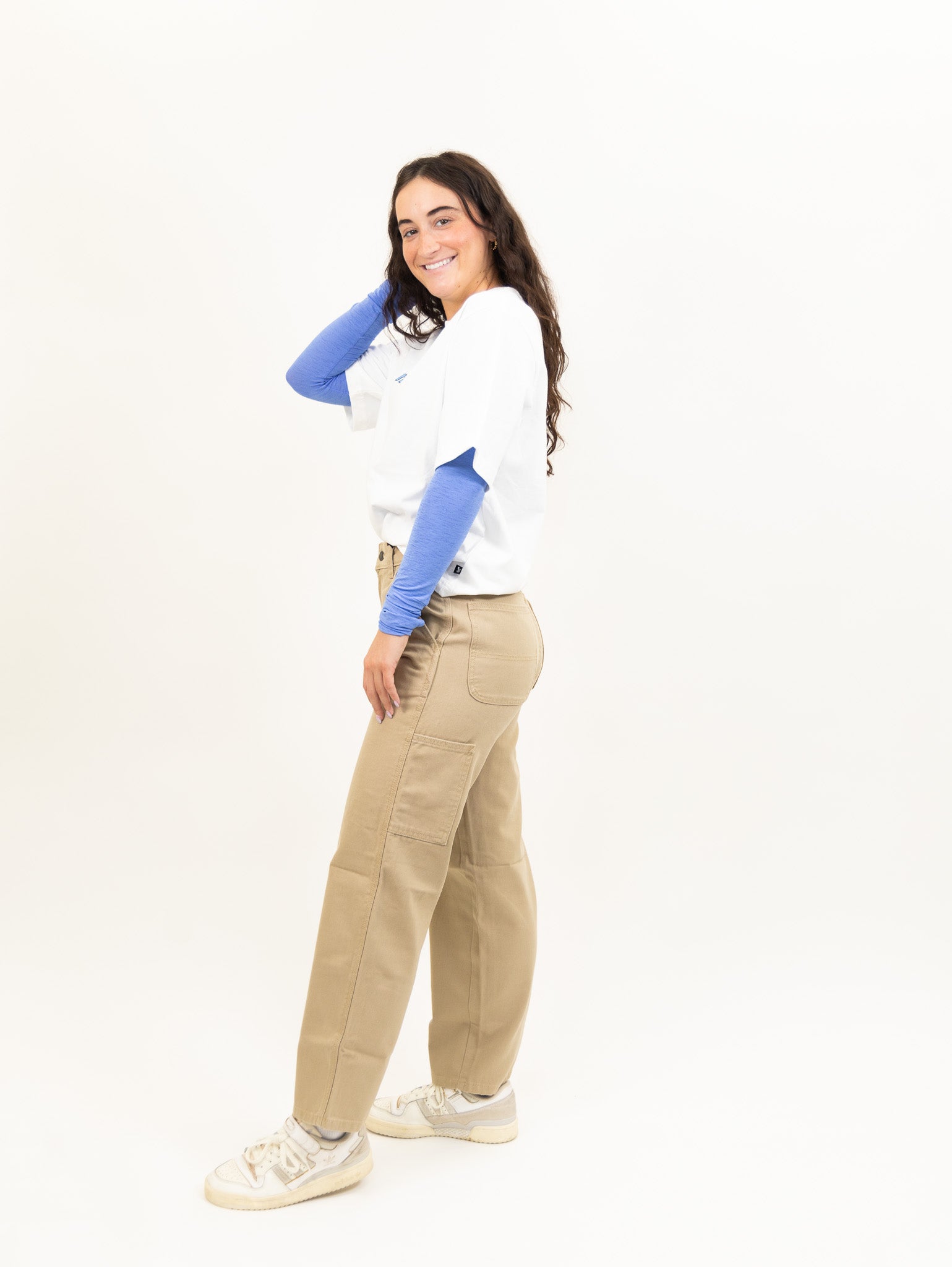 tan dickies canvas pant for women